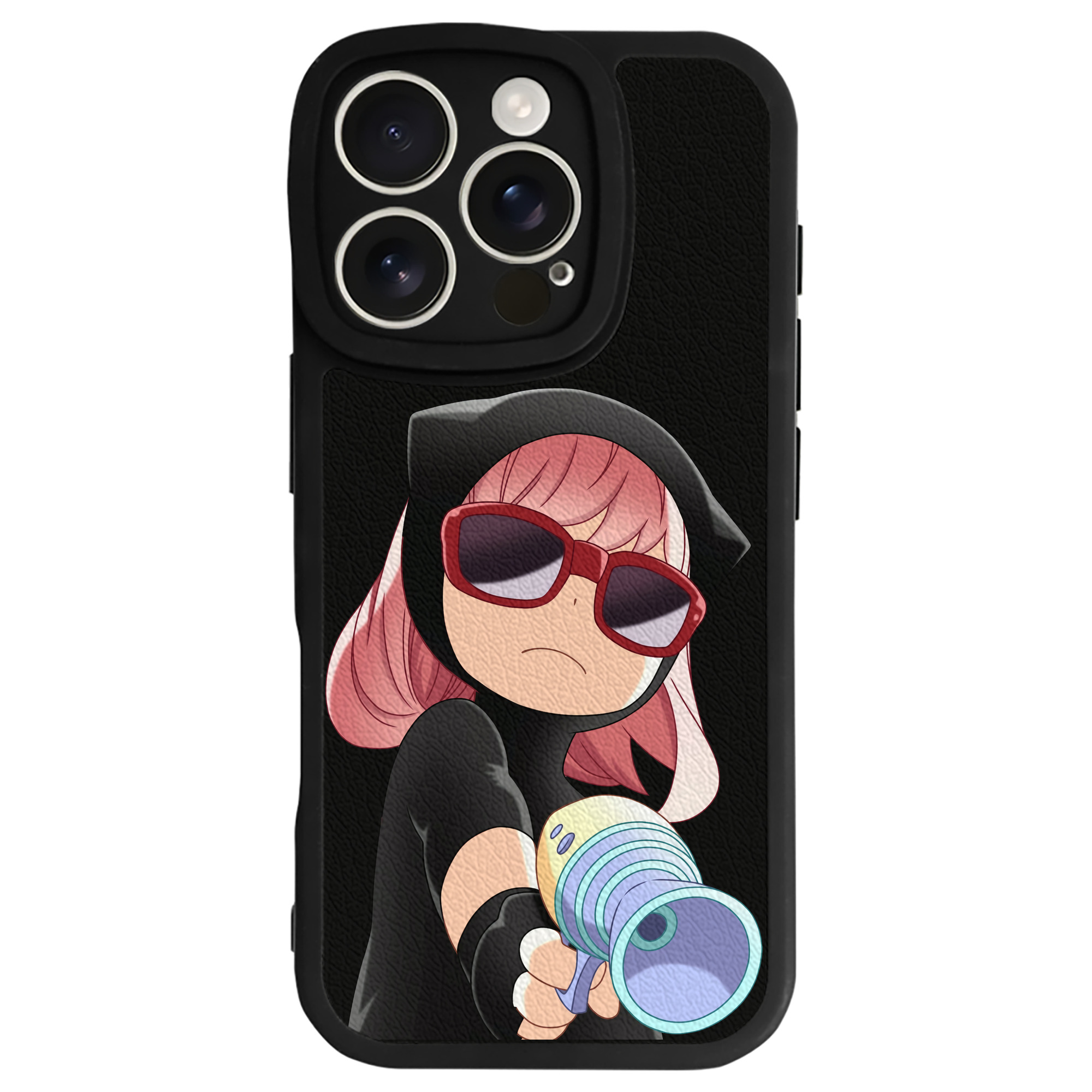 （画像用） SPY×FAMILY间谍家家酒 【iPhone 16シリーズ対応】シリコンスマホケース（レザー調） 材質：シリコン